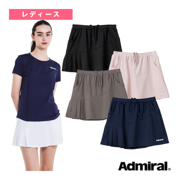 [アドミラル(Admiral) テニスウェア（レディース） ]アシメタックプリーツスコート レディース ATLA612