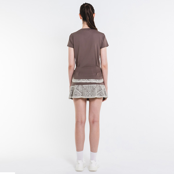 [アドミラル(Admiral) テニスウェア（レディース） ]レースヘムタックフレアTシャツ レディース ATLA615_12