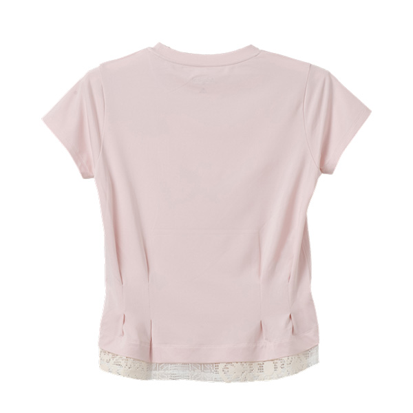 [アドミラル(Admiral) テニスウェア（レディース） ]レースヘムタックフレアTシャツ レディース ATLA615_6