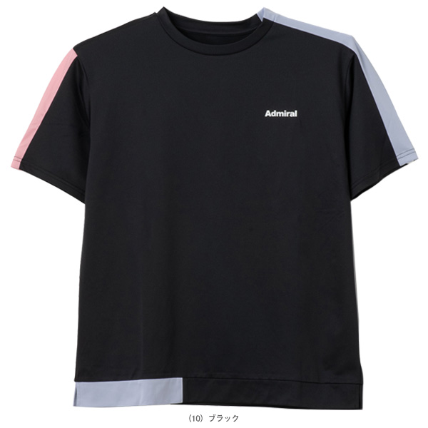 [アドミラル(Admiral) テニスウェア（メンズ/ユニ） ]カラーアソートブロッキングTシャツ メンズ ATMA608_2