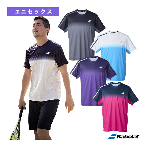 [バボラ テニスウェア（メンズ/ユニ） ]クラブレンジ 半袖シャツ CLUB SHORT SLEEVE SHIRT ユニセックス BUG6310C