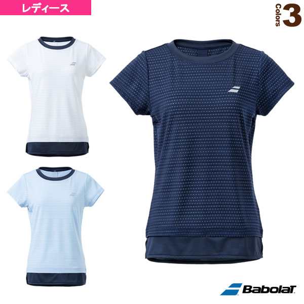 バボラ テニス・バドミントン ウェア（レディース）]PURE SHORT SLEEVE