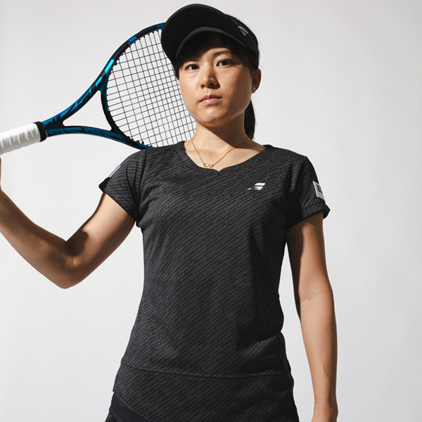 [バボラ テニス・バドミントンウェア（レディース）]ショートスリーブシャツ／VS SHORT SLEEVE SHIRT／レディース（BWG3321）の通販は