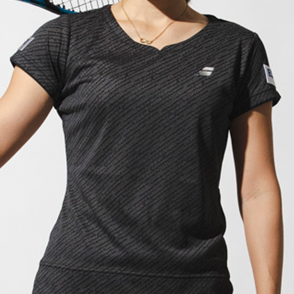 [バボラ テニス・バドミントンウェア（レディース）]ショートスリーブシャツ／VS SHORT SLEEVE SHIRT／レディース（BWG3321）の通販は