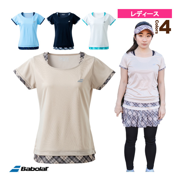 バボラ　テニスウェア　上下セット　スコート　シャツ　バトミントン Babolat バボラ テニス・バドミントンウェア『レディース