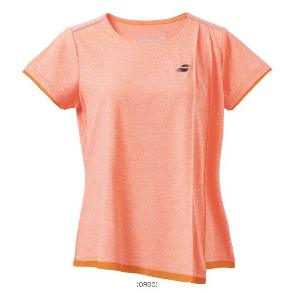 [バボラ テニス・バドミントンウェア（レディース）]VS RANGE／VS半袖ゲームシャツ／VS SHORT SLEEVE SHIRT／レディース（BWG4320）の通販は