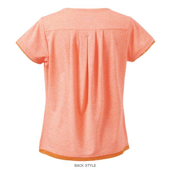[バボラ テニス・バドミントンウェア（レディース）]VS RANGE／VS半袖ゲームシャツ／VS SHORT SLEEVE SHIRT／レディース（BWG4320）の通販は