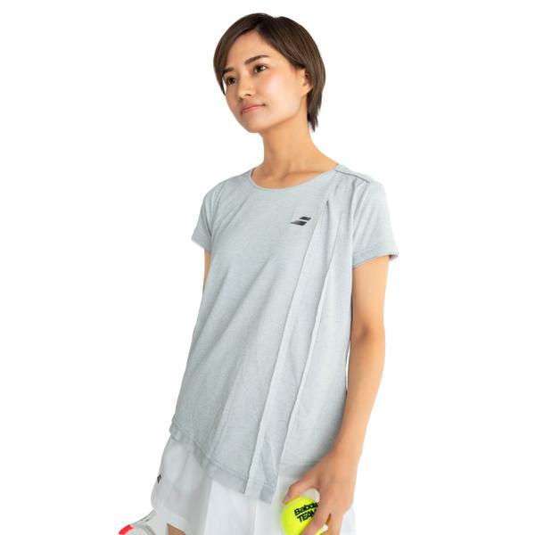 [バボラ テニス・バドミントンウェア（レディース）]VS RANGE／VS半袖ゲームシャツ／VS SHORT SLEEVE SHIRT／レディース（BWG4320）の通販は