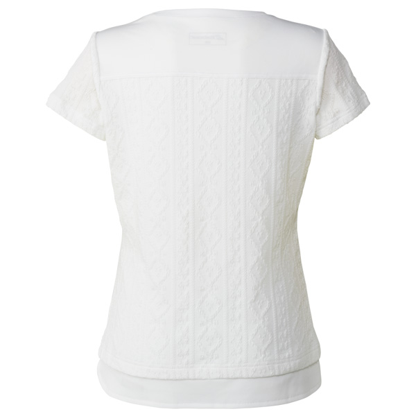 [バボラ テニスウェア（レディース）]ピュア ショートスリーブシャツ／PURE SHORT SLEEVE SHIRT／レディース（BWG5325）の通販は