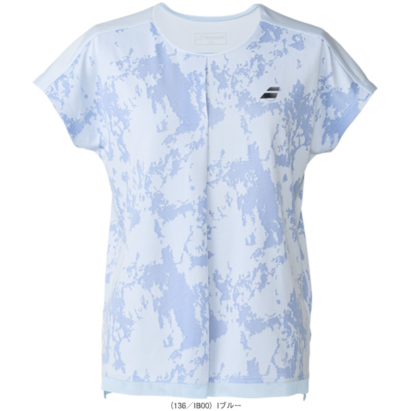 [バボラ テニスウェア（レディース） ]プレイレンジ 半袖シャツルーズフィット PLAY SHORT SLEEVE SHIRT LOOSE FIT レディース BWG6321_3