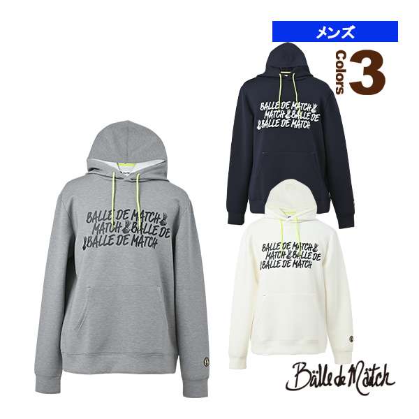 [バルデマッチ テニス・バドミントンウェア（メンズ/ユニ）]ユニロゴパーカ／メンズ（BDM-B1112）の通販は