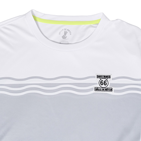 [バルデマッチ テニスウェア（メンズ/ユニ） ]ウェーブデザインTシャツ メンズ BDM-F1106_17