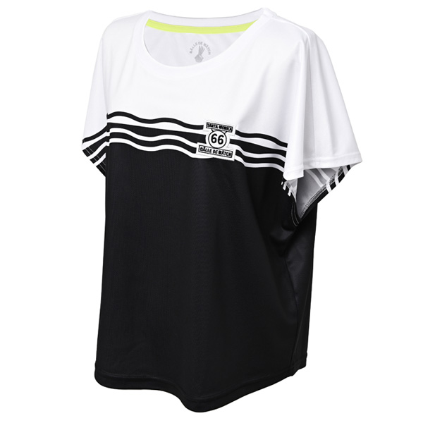 [バルデマッチ テニスウェア（レディース） ]ウエーブデザインTシャツ レディース BDM-F1205_10