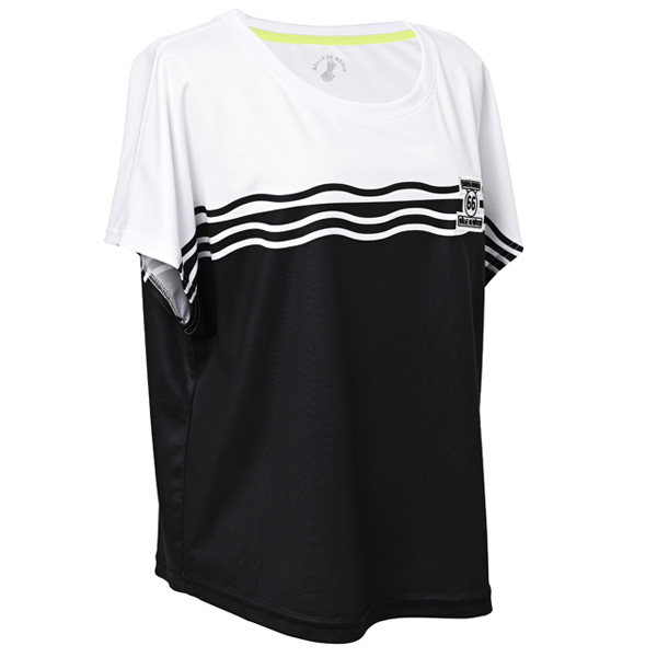 [バルデマッチ テニスウェア（レディース） ]ウエーブデザインTシャツ レディース BDM-F1205_7