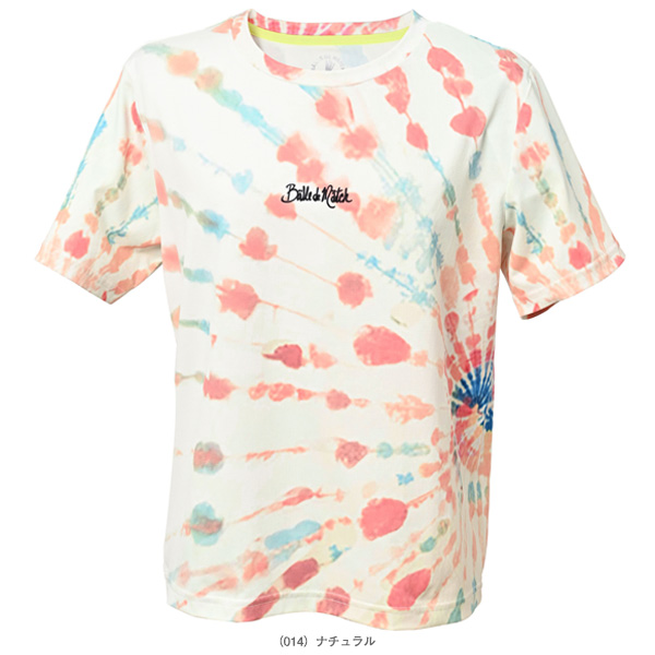 [バルデマッチ テニスウェア（レディース） ]サークルプリントTシャツ レディース BDM-F1210_1