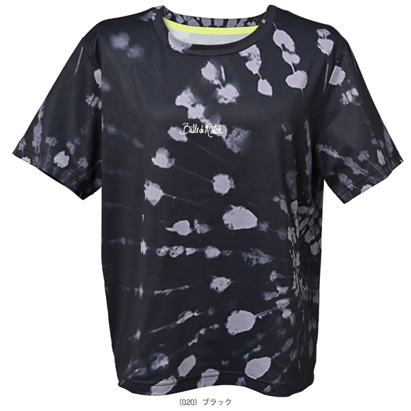 [バルデマッチ テニスウェア（レディース） ]サークルプリントTシャツ レディース BDM-F1210_2