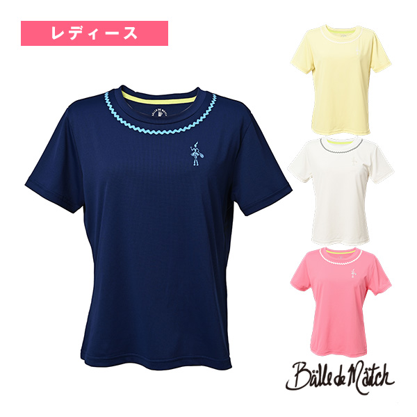 [バルデマッチ テニスウェア（レディース） ]バック柄Tシャツ レディース BDM-F1211