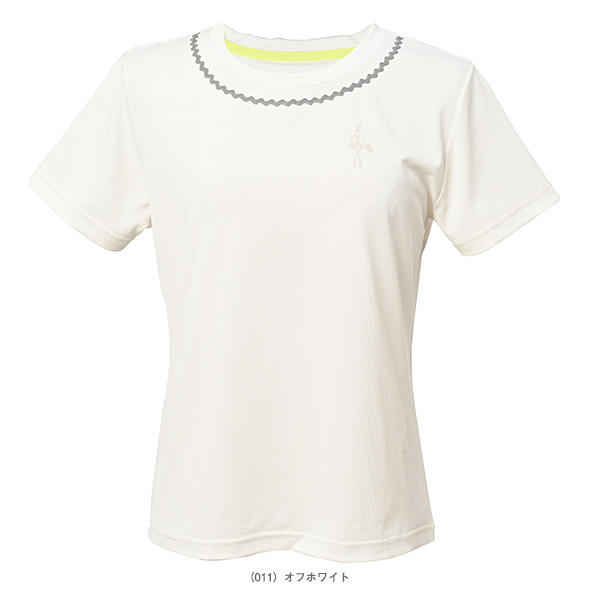 [バルデマッチ テニスウェア（レディース） ]バック柄Tシャツ レディース BDM-F1211_1