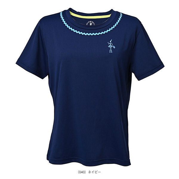 [バルデマッチ テニスウェア（レディース） ]バック柄Tシャツ レディース BDM-F1211_2