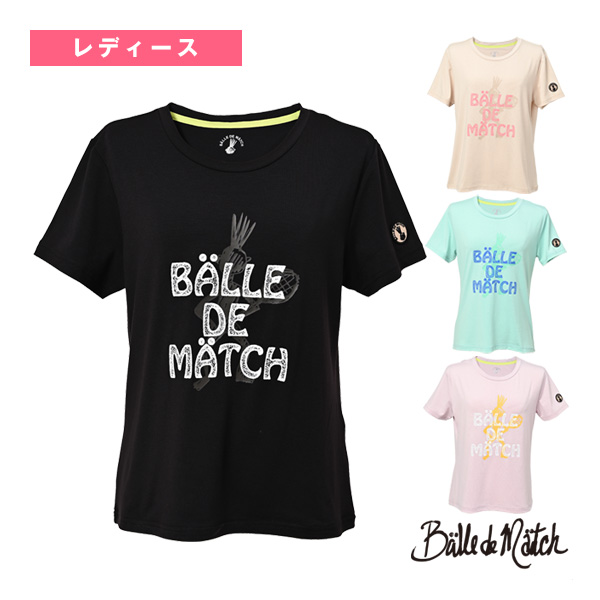 [バルデマッチ テニスウェア（レディース） ]グラフィックTシャツ レディース BDM-F1216
