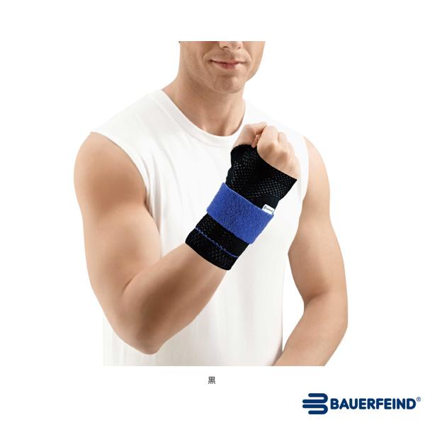 [バウアーファインド オールスポーツ サポーターケア商品]マニュTRAIN／手首サポーター／左右別／ブラック（62060031-62060042）