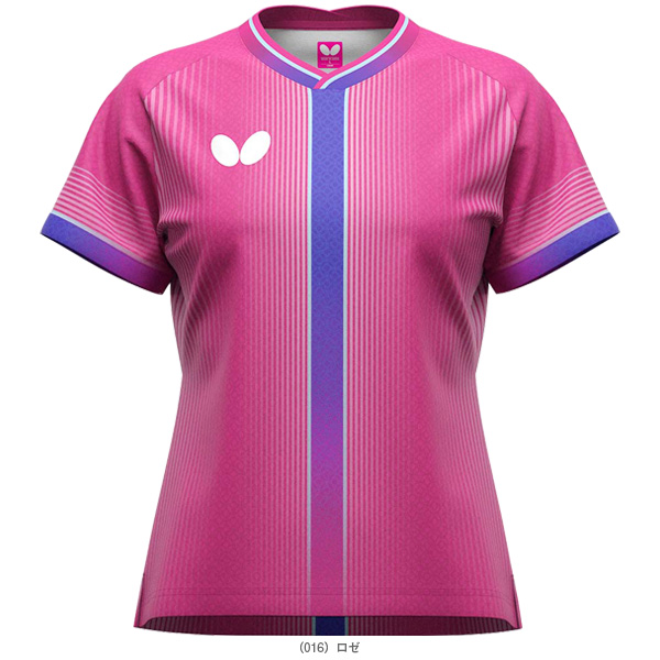[バタフライ 卓球ウェア（レディース） ]エリスター13シャツ ELISTAR13 SHIRT レディース 47869_1