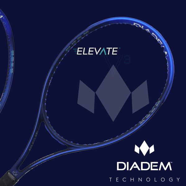 [ダイアデム テニスラケット ]エレベートツアー98V3 ELEVATE TOUR 98 V3 TAA009_9