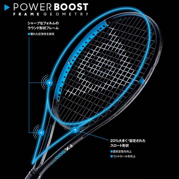 ダンロップ】FX 500 ツアー 2023 ラケットインプレ 評価 感想