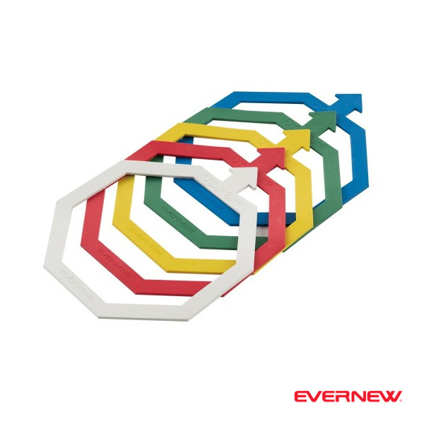 [エバニュー オールスポーツトレーニング用品 ]ミニケンパッパ5色10枚組 ETE086