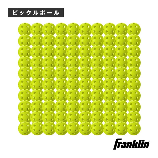 [フランクリン ピックルボールボール]インドア用ボール100球入X-26 INDOOR PICKLEBALLS 100 Pack Box 52912X