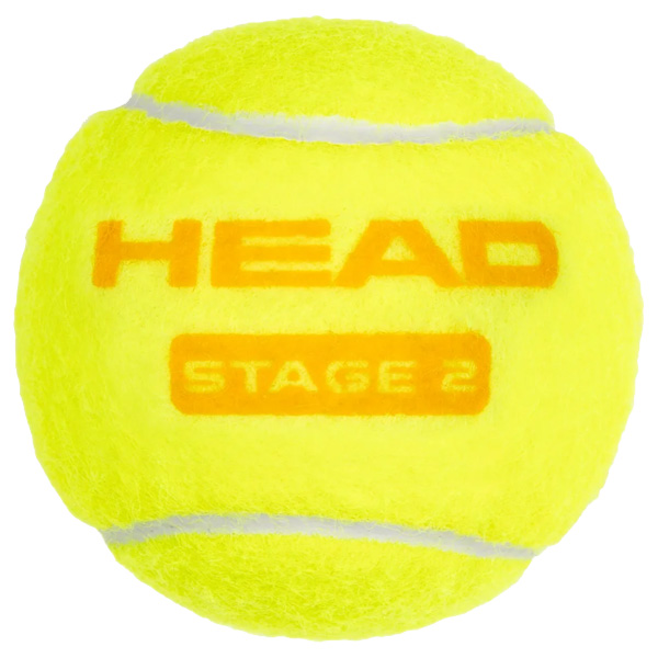 [ヘッド テニスボール]ヘッド ステージ2 オレンジ HEAD STAGE 1 ORANGE 2 ポリバッグ 72球入 578420_1