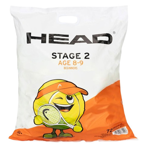 ヘッド テニスボール]ヘッド ステージ2 オレンジ HEAD STAGE 1