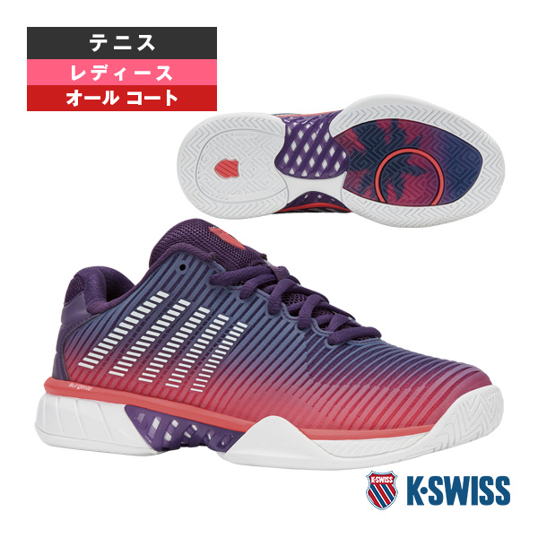 [K-SWISS テニスシューズ ]ハイパーコートエクスプレス2 Hypercourt Express 2 オールコート レディース KS96613593PP