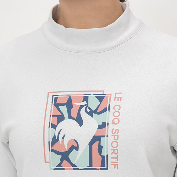 [ルコック テニスウェア（レディース）]モックネック長袖シャツ／レディース（LN4FLT11L）の通販は