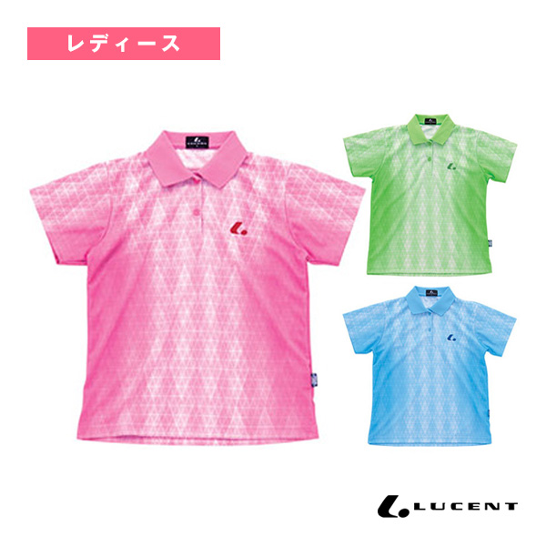 [ルーセント テニスウェア（レディース）]ゲームシャツ／レディース（XLP-464）の通販は