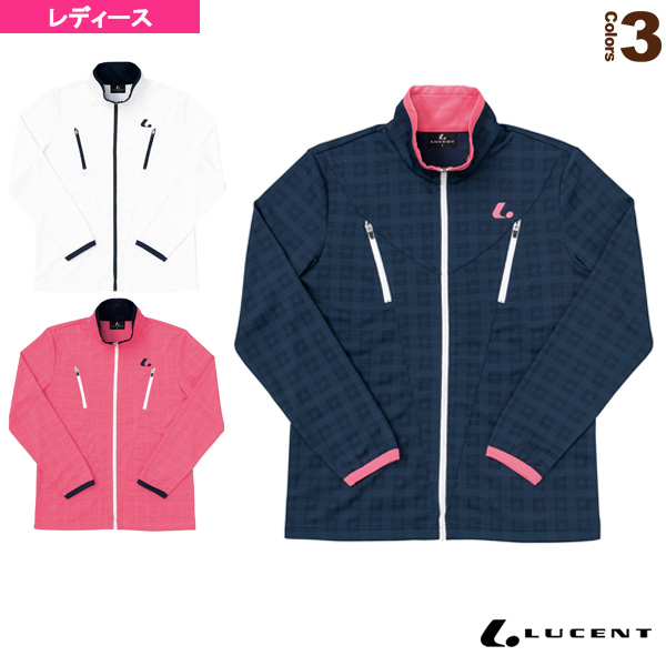 [ルーセント テニス・バドミントン ウェア（レディース）]ウォームアップシャツ／レディース（XLW-637）の通販は