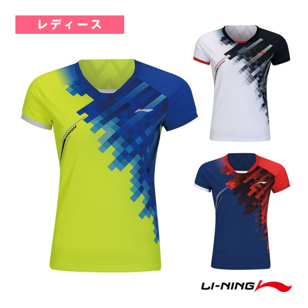 リーニン　Tシャツ　卓球　テニス　バトミントン リーニン テニス・バドミントンウェア（レディース）]ゲーム
