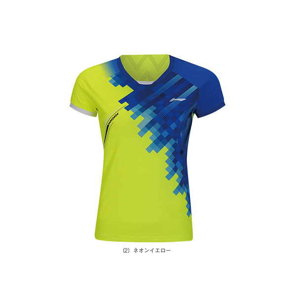 リーニン　Tシャツ　卓球　テニス　バトミントン リーニン テニス・バドミントンウェア（レディース）]ゲーム