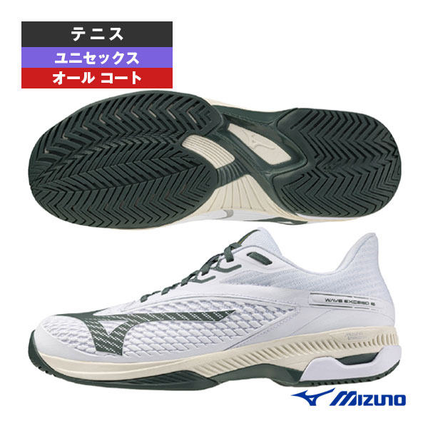 [ミズノ テニスシューズ ]ウエーブエクシード6 スーパーワイド AC WAVE EXEED 6 SW AC オールコート ユニセックス 61GA2516