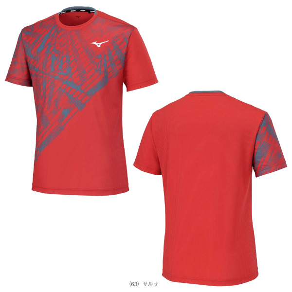 [ミズノ テニスウェア（メンズ/ユニ）]ドライエアロフローゲームシャツ ユニセックス 62JAB501の通販は