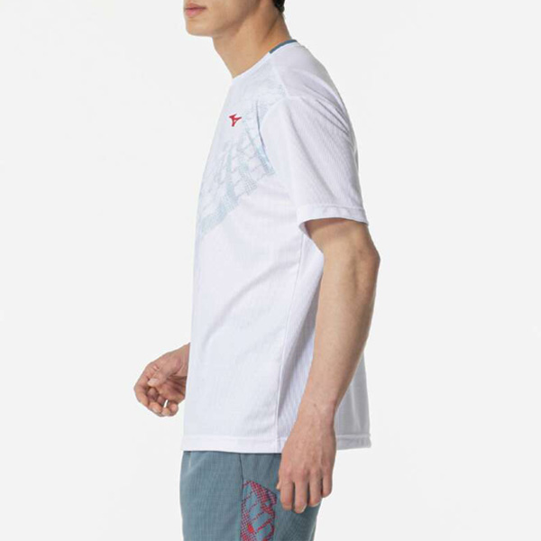 [ミズノ テニスウェア（メンズ/ユニ）]ドライエアロフローゲームシャツ ユニセックス 62JAB501の通販は