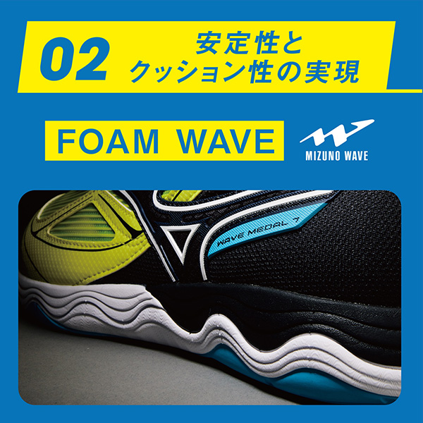 [ミズノ 卓球シューズ ]ウエーブメダル7 WAVE MEDAL 7 ユニセックス 81GA2315_7