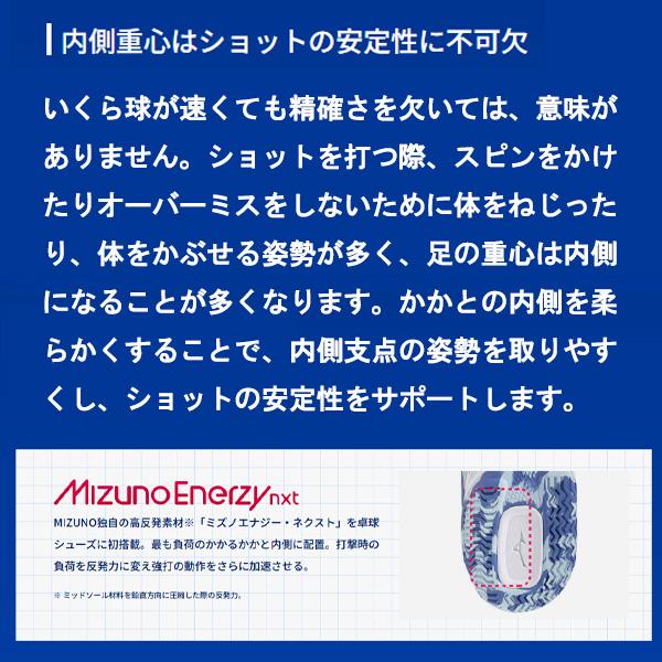 [ミズノ 卓球シューズ ]ウエーブメダル8 WAVE MEDAL 8 ユニセックス 81GA2582_7