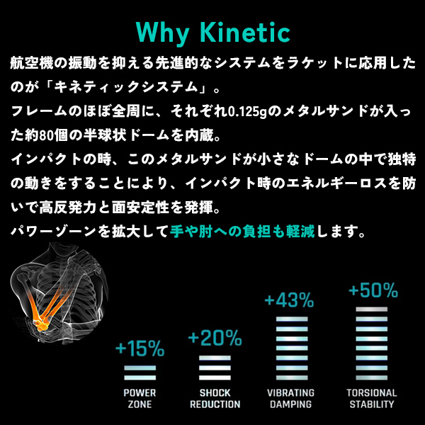 [プロケネックス テニスラケット ]ケーアイキュープラスツアー バージョン21 Ki Q＋ Tour ver.21 Kinetic Qplusシリーズ CL-13418_10
