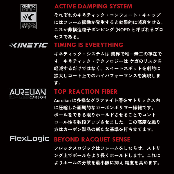 [プロケネックス テニスラケット ]ブラックエース315 Black Ace 315 CO-15127_8