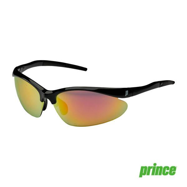 [プリンス テニスアクセサリ・小物]プレミアハイコントラストクールミラー偏光サングラス ブラック PSU630-165