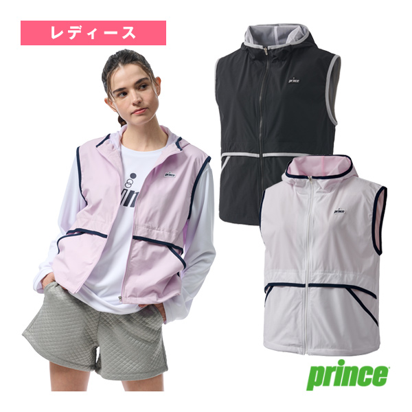 [プリンス テニスウェア（レディース） ]ウィンドベスト レディース WF5664