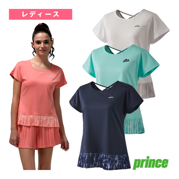 [プリンス テニスウェア（レディース）]ゲームシャツ レディース WS5053の通販は