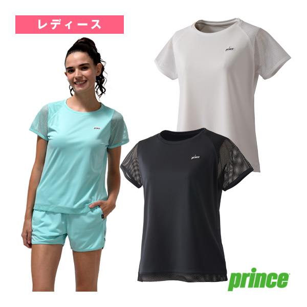 [プリンス テニスウェア（レディース）]ゲームシャツ レディース WS5058の通販は