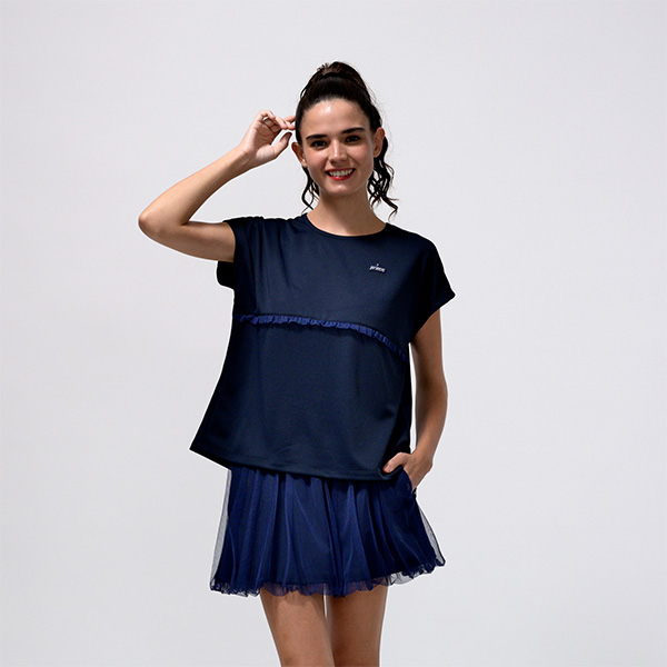 [プリンス テニスウェア（レディース）]2025年03月上旬【予約】ゲームシャツ レディース WS5069の通販は